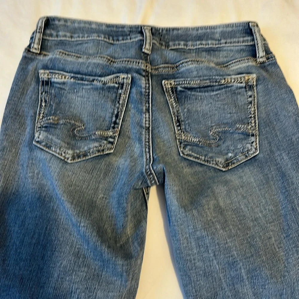 Women’s Silver Britt Capri Size 28